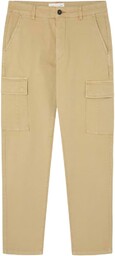 SPRINGFIELD Męskie spodnie Chino Cargo Basic Slim, beżowym;,