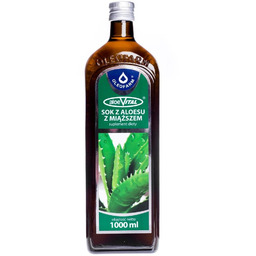 Sok z aloesu z miąższem, 1000 ml /Oleofarm/