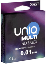 Uniq Multi Unisex No Latex 0.01mm Condoms 3