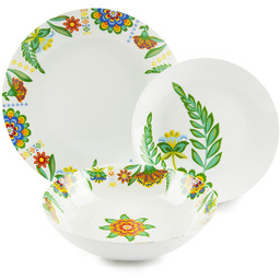 Excelsa Gipsy Flower Naczynia 18 szt