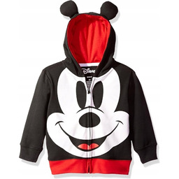 DISNEY BLUZA DZIECIĘCA MYSZKA MICKEY Z KAPTUREM