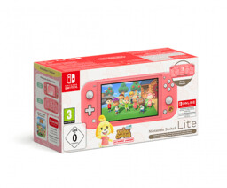 Konsola NINTENDO Switch Lite Koralowa + Animal Crossing: