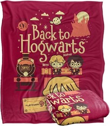 HARRY POTTER Silky Touch super miękki koc narzuta,