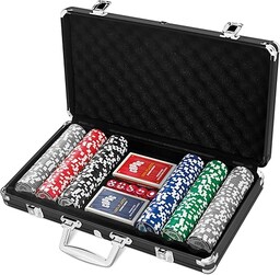 Copag Poker Set 300 żetonów i 2 Talie