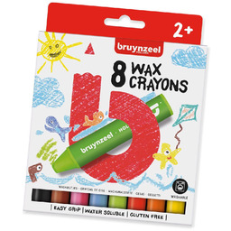 Kredki świecowe, Crayons, 8 kolorów