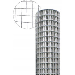 Siatka Ocynkowana Hodowlana Kwadratowa 1m x 25m Oczko