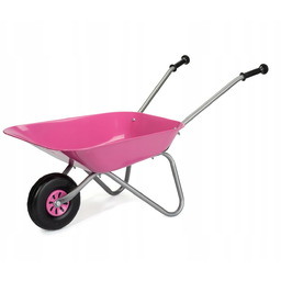 Rolly Toys 274802 Taczka Metalowa rózowa