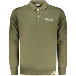 POLO RIFLE Z DŁUGIM RĘKAWEM MĘSKIE ZIELONE