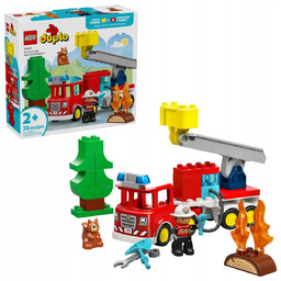 Lego Duplo 10473 Wóz strażacki z wężem, strażak