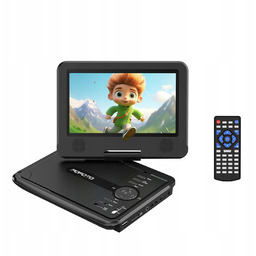 Przenośny odtwarzacz DVD z tunerem telewizyjnym LCD Dvbt
