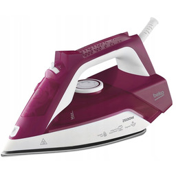 Żelazko parowe Beko SIM3126R bordowe para 120g/min mocne