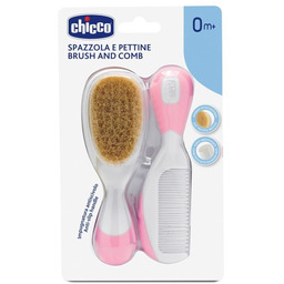 CHICCO_Brush and Comb Szczotka z naturalnego włosia +
