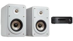 YAMAHA A-S201 + POLK AUDIO ES15 białe