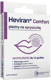Heviran Plastry na Opryszczkę, 15 szt.