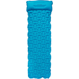 Spokey, Materac trekkingowy, AIR BED, niebieski, 213x62x6 cm