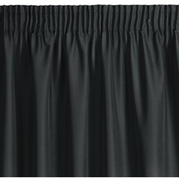 EUROFIRANY Zasłona Rita 140 x 270 cm Czarny