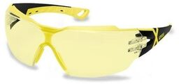 Okulary ochronne Uvex Pheos CX2 - żółte