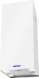 TOFLESZ Okap wyspowy 40cm SANDY ISLAND biały mat