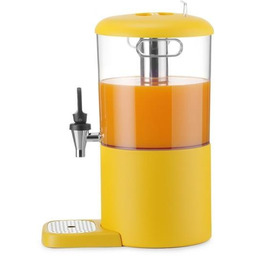 Dyspenser do soków 4 L UNIQ HENDI żółty