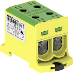 Zacisk uniwersalny żółto-zielona 2xAl/Cu 6-95mm 1500V złączka szynowa