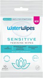 WaterWipes Feminine Care Sensitive, chusteczki nawilżane do higieny