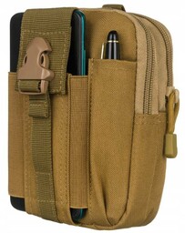 Saszetka taktyczna na pasek BL064 khaki
