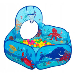 Zestaw dla Dzieci 3w1 Namiot z Kulkami Tunel