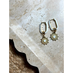 Pakamera Kolczyki ze słońcem