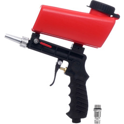 Pistolet do piaskowania, sodowania ze zbiornikiem