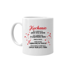 Kochanie - kubek na prezent