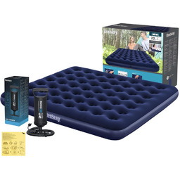 Materac Dmuchany Dwuosobowy 183x203x22 Bestway 67004 + POMPKA