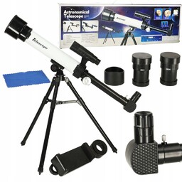 Teleskop astronomiczny luneta obserwacyjna dla dzieci ze statywem