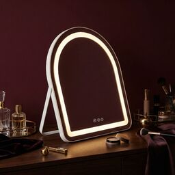 Lustro LED GLAM White 40x45cm