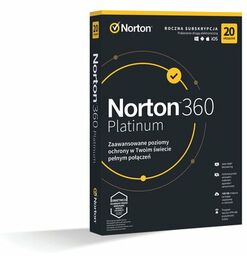 Program Norton 360 Platinum (20 urządzeń, 1 rok)
