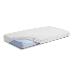 Babymatex Prześcieradło frotte z gumką 70x140 pomarańczowe 49
