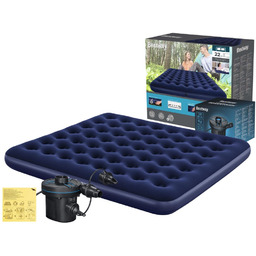 Materac Dmuchany Dwuosobowy 183x203x22 Bestway 67004 + POMPKA