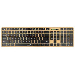 Genius Slimstar 7250BT Copilot klávesnice bezdrátová CZ/SK, béžovo-černá