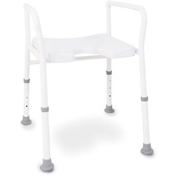 Stołek pod prysznic z uchwytami Drive Medical DS