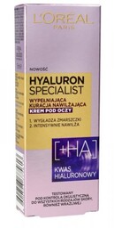 LOREAL Hyaluron Specialist Krem-kuracja nawilżająco wygładzający pod oczy