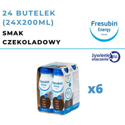 Zestaw Fresubin Energy Drink czekolada, 24x200ml -> Odbiór