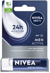 Men Active pielęgnująca pomadka do ust SPF15 4.8g