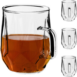 Szklanki do herbaty Tronco 320ml 4szt
