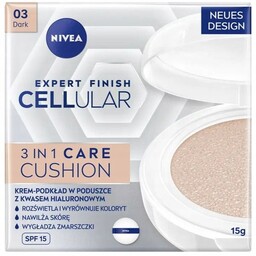 Nivea 3IN1 Krem-podkład W Poduszce SPF15 03 Dark