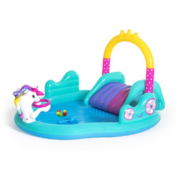 Bestway, basen dziecięcy, pompowany, wodny plac zabaw, Magical