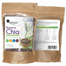 ALINESS Nasiona Chia Salvia hispanica - 500 g