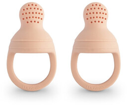 Mushie Gryzak do podawania pokarmu 2-pack Blush