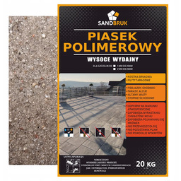 Piasek Polimerowy SandBruk Fuga Do Kostki Brukowej Płyt