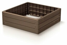 Podwyższona rabata BASE WOODY rustykalna ceglasty, 75,6 x