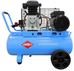Airpress HL 340-50 - Kompresor dwutłokowy 50 L