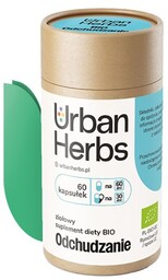 Urban Herbs 100% BIO Odchudzanie, suplement, zioła, kaps.